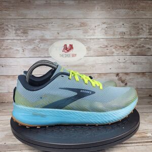 Brooks Catamount Blue/Green Women Size 9 Athletic Running Shoes